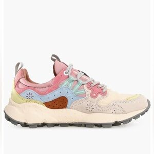 Flower Mountain Yamano 3 Sneaker in Pink/Light Brown